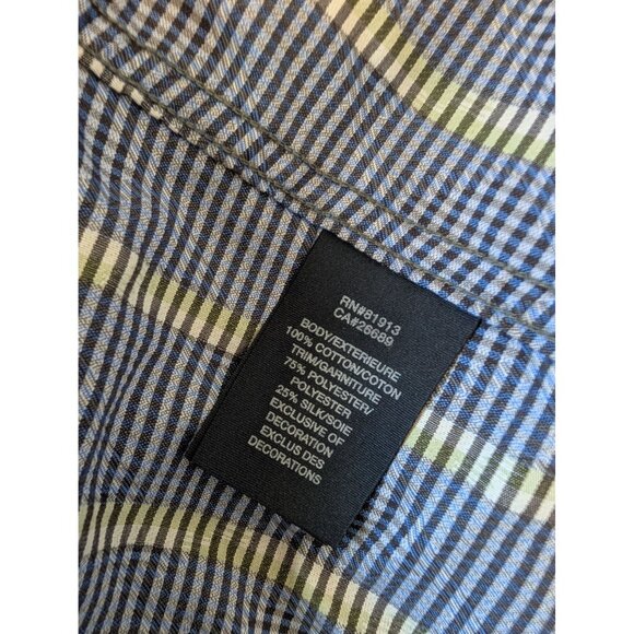 Robert Graham Large Casual Shirt Flip Cuff, stripes, Button Down - Picture 6 of 6